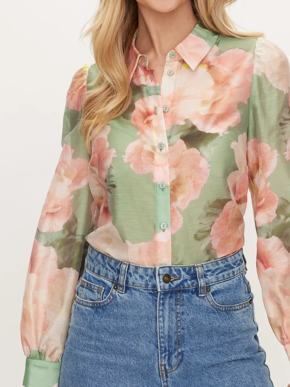 Daily Puff Sleeve Shirt