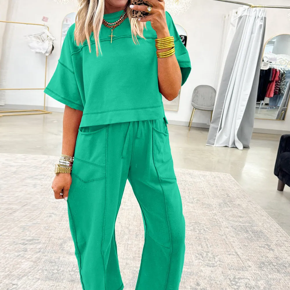 Tiered Coordinated Casual Two Piece Set