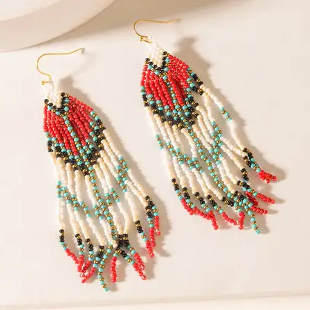 Balanced Streamlined Artful Fringe Earrings