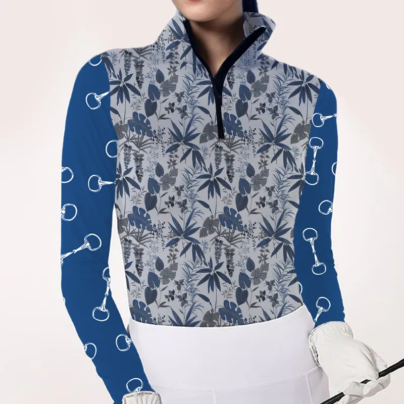 Women's Forest Print Long Sleeve Casual Shirt