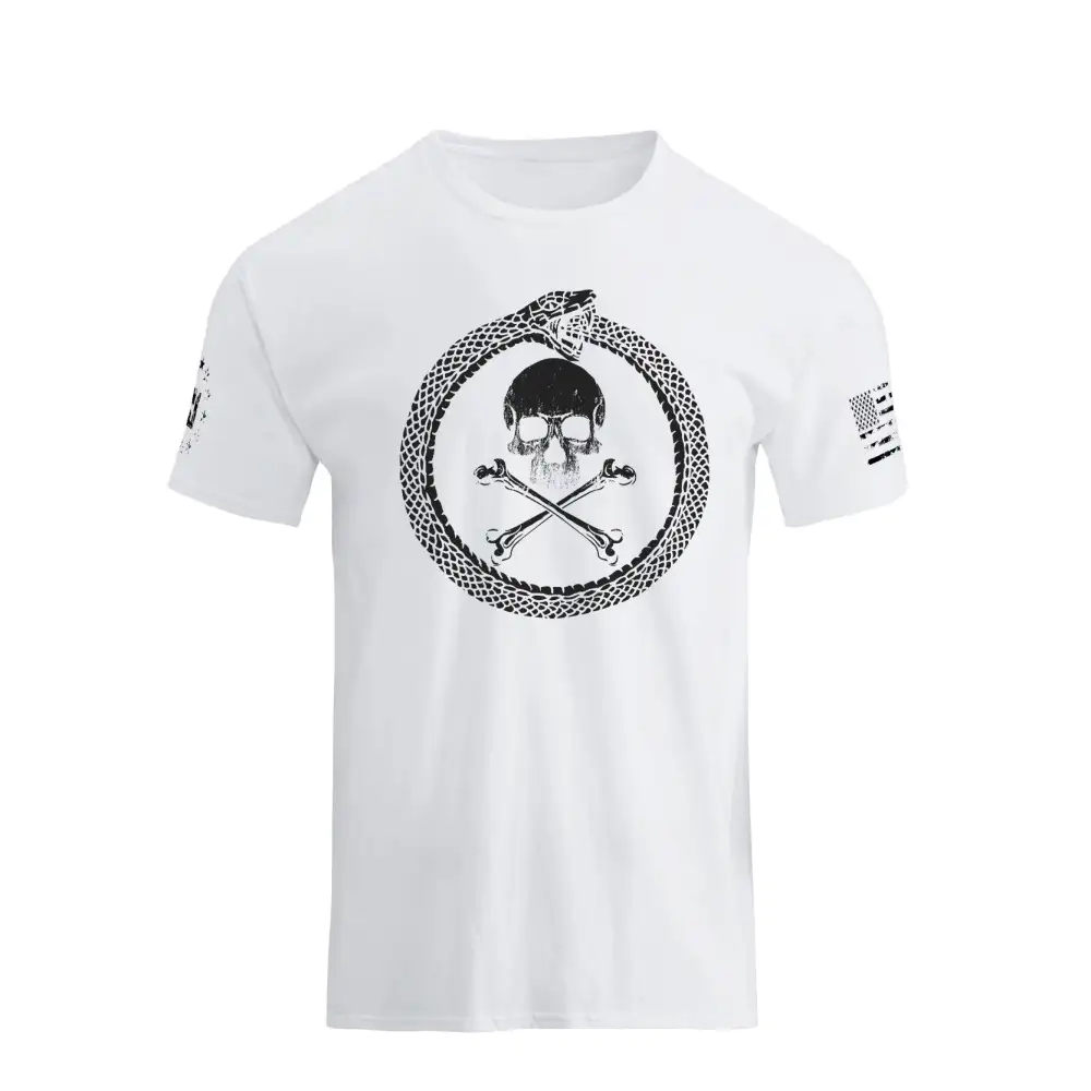 SNAKE SKULL GRAPHIC TEE