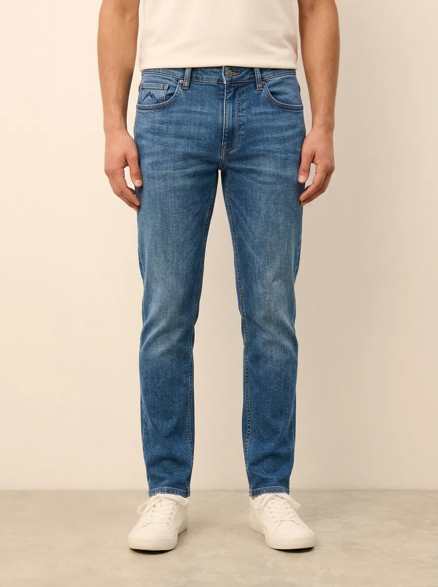 Men's Urban Weekend Casual Wear Stretch Denim Jeans