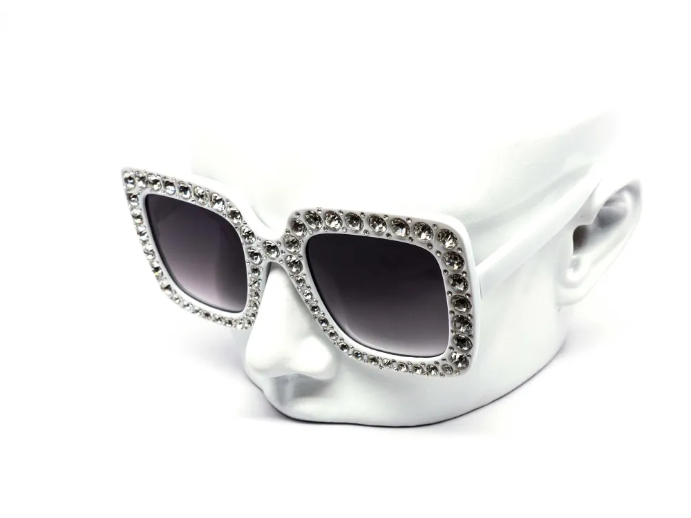 12-Pack Square Gradient Assorted Sunglasses