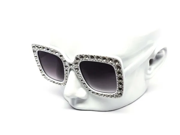 12-Pack Square Gradient Assorted Sunglasses