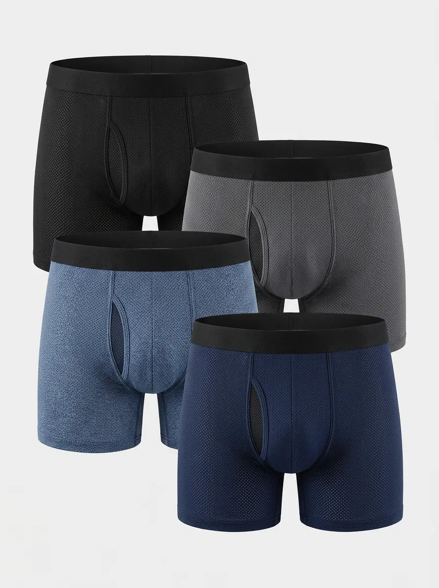 Classic Soft Feel Four Pack Briefs