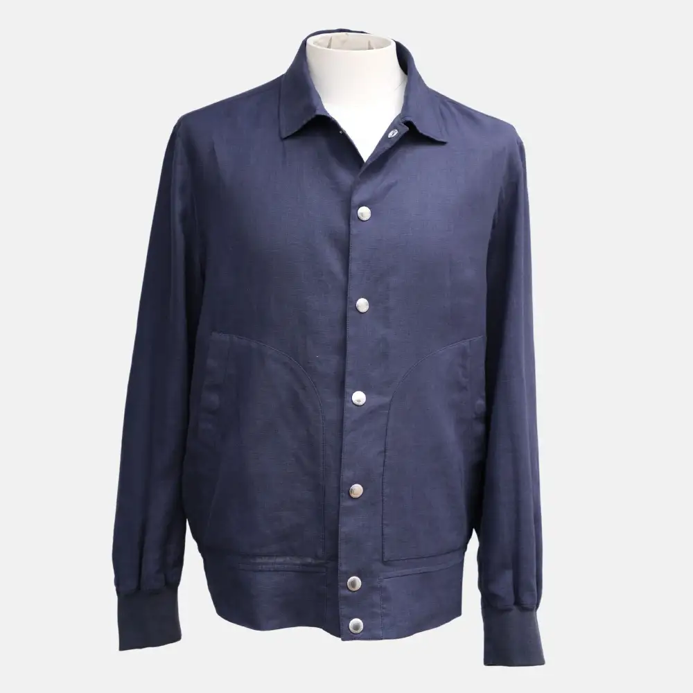 Linen Classic Blouson Jacket
