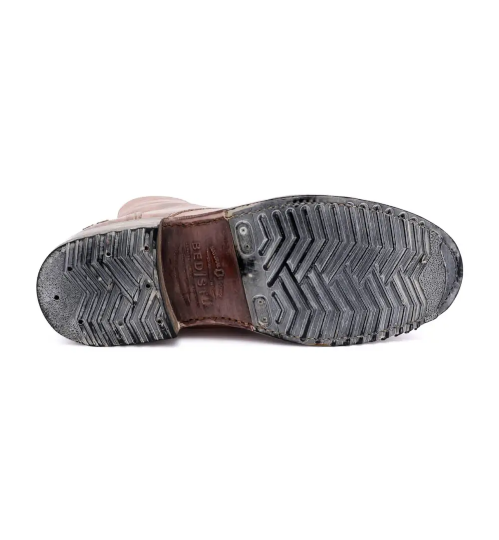 Back-Zip Streamlined Combat Boots