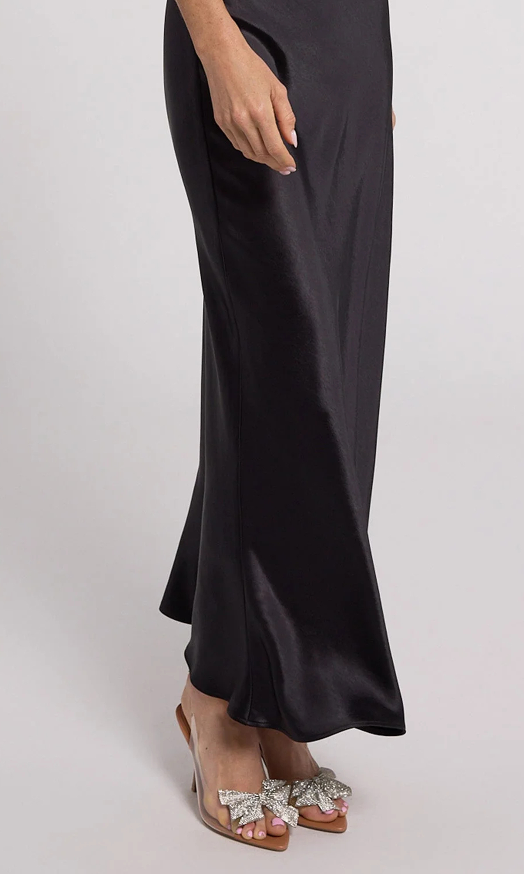 Crystal Halter Maxi Dress