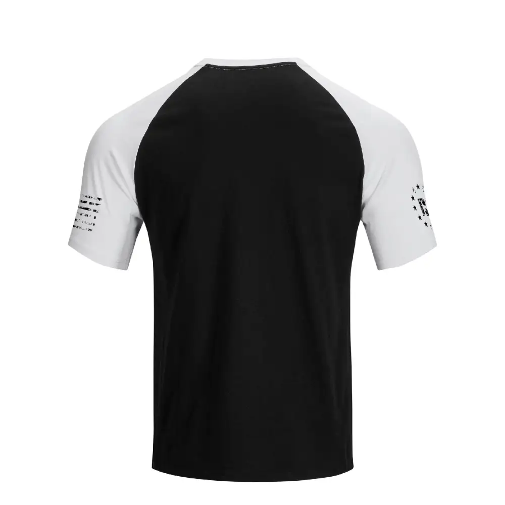 SKULL RAGLAN GRAPHIC TEE