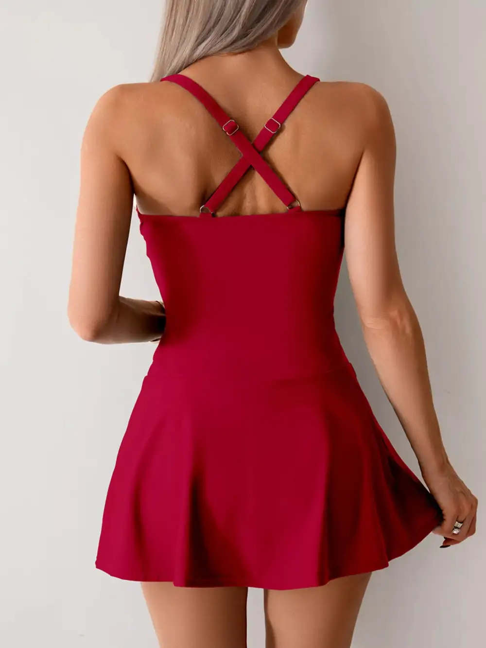 Twist Front One Piece Swimsuit