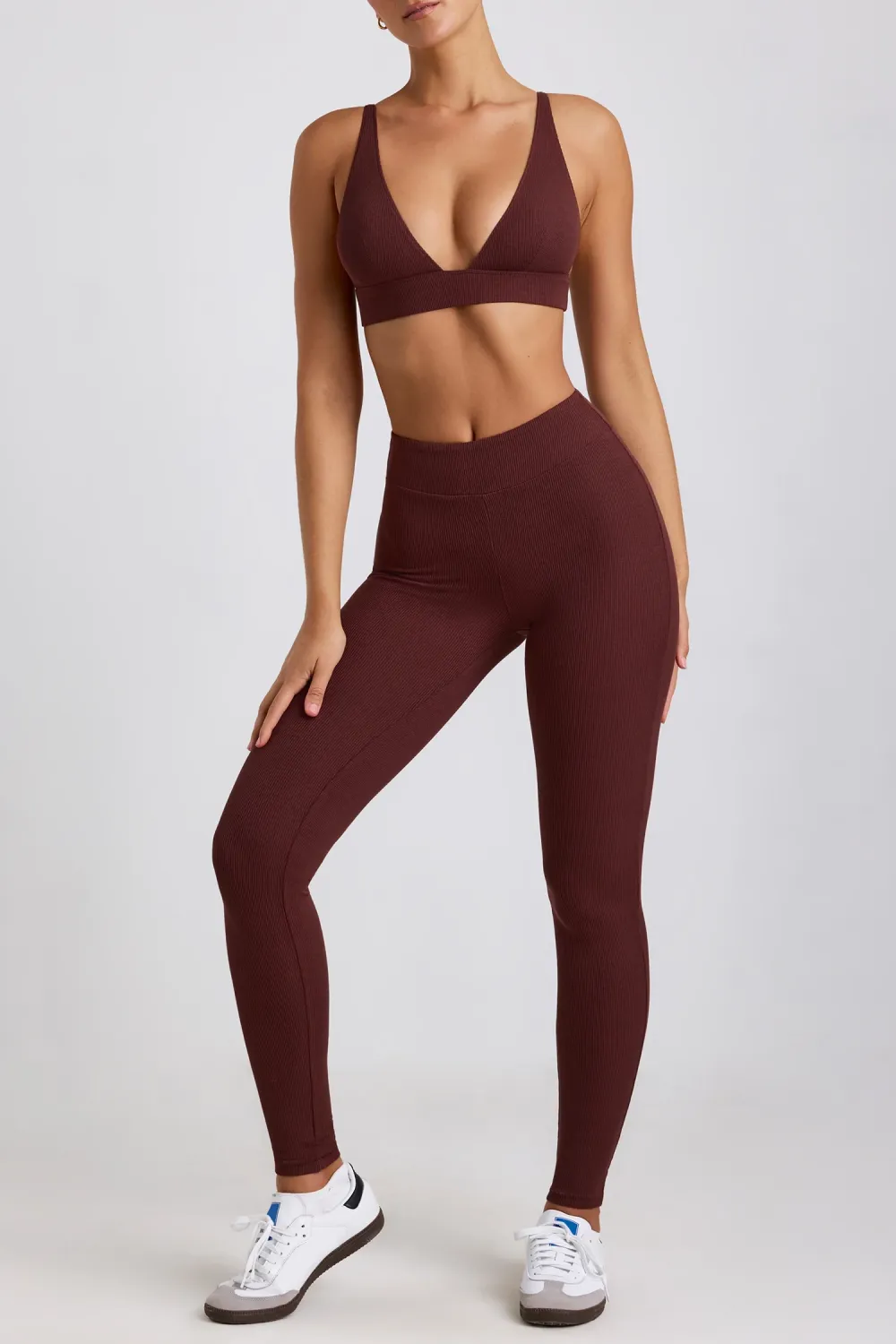 Easy Everyday High Waist Stretch Slim Fit Trousers