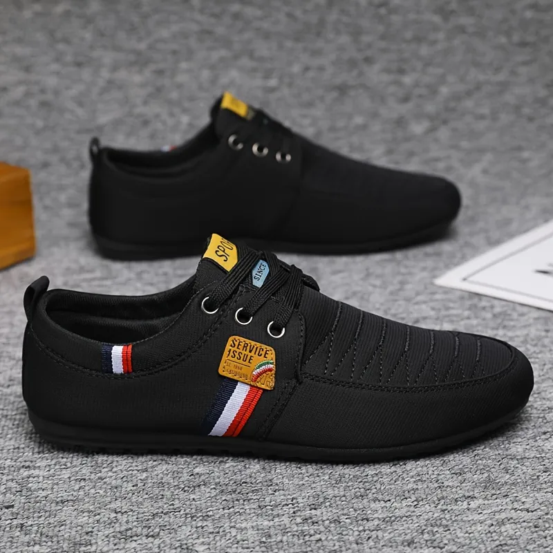 Striped Low Sneakers