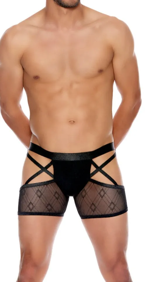 Open Back Mesh Men's Briefs