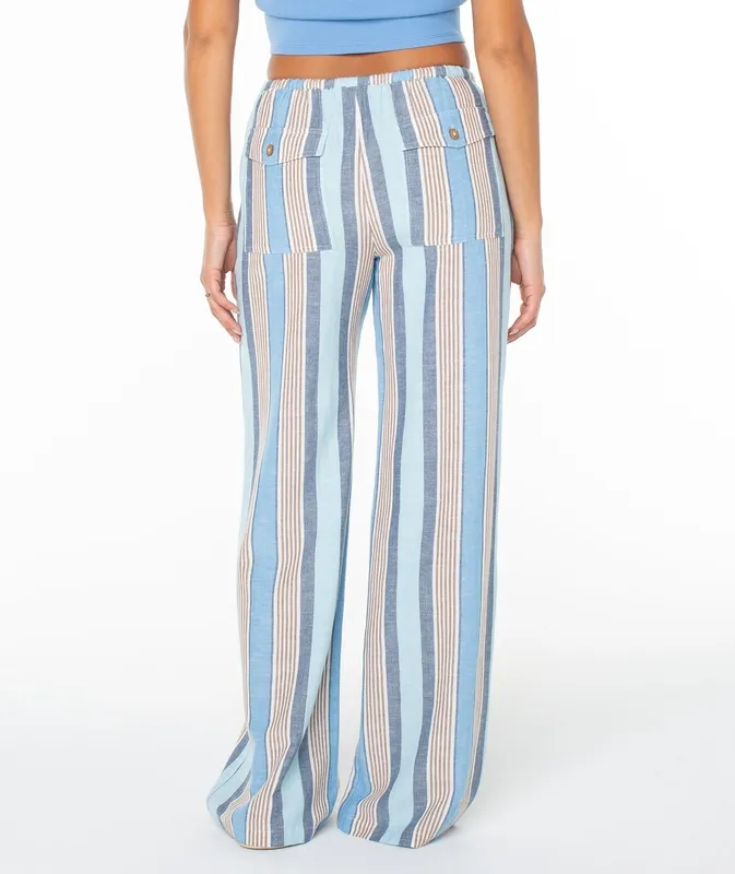 Relaxed Neat Cut Woven Pants