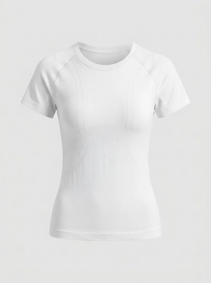 Women's Seamless Raglan Body-Fit Training T-Shirt