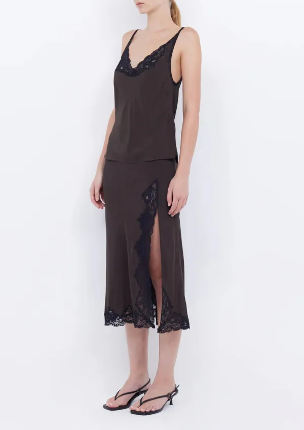 LACE DETAIL CAMI DRESS
