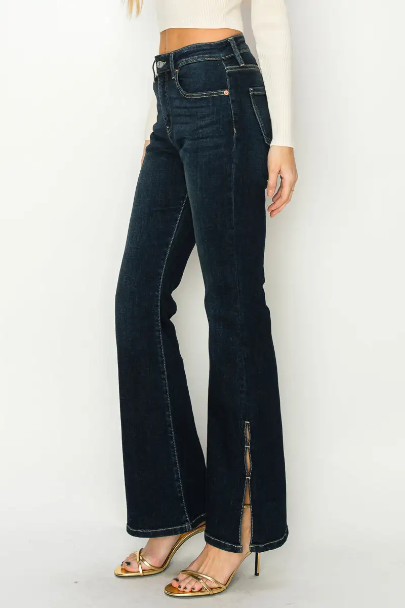 Everyday High Rise Flare Relaxed Denim Jeans