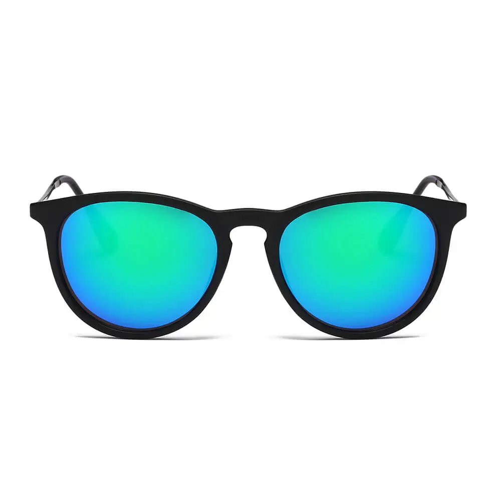 Narrow Round Frame Sunglasses