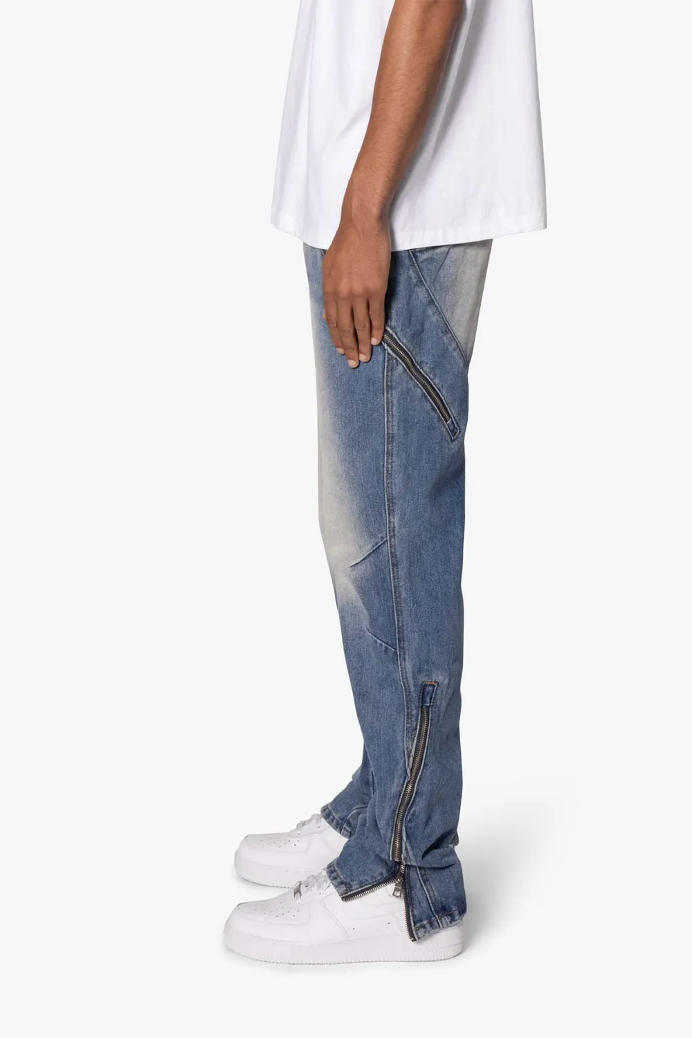 Baggy Zipper Jeans