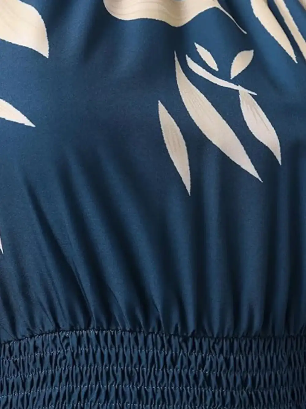 Halter Neck Printed Mini Dress