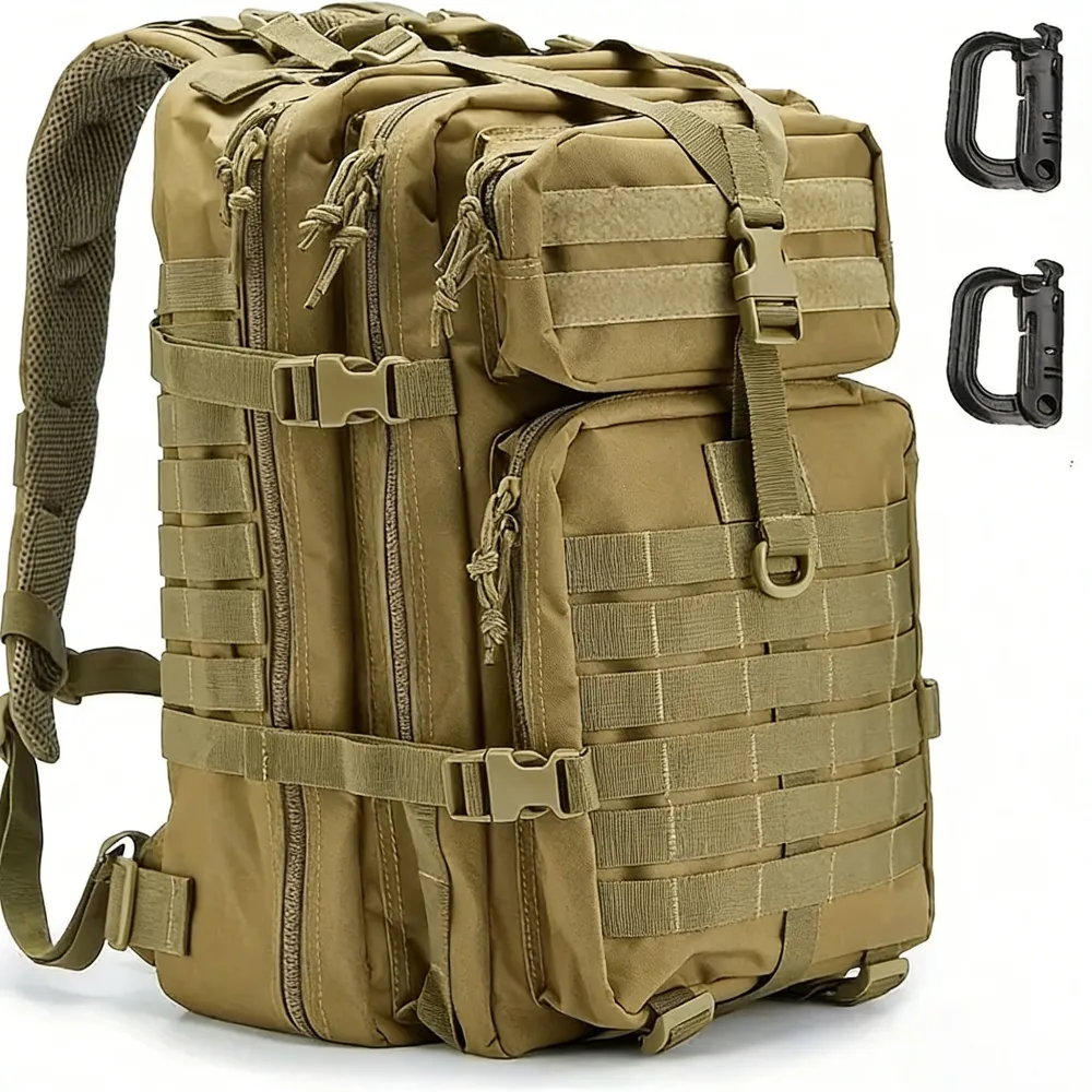 45L Military Tactical Backpacks For Men Army Camping Hiking Trekking Daypack Bug Out Bag