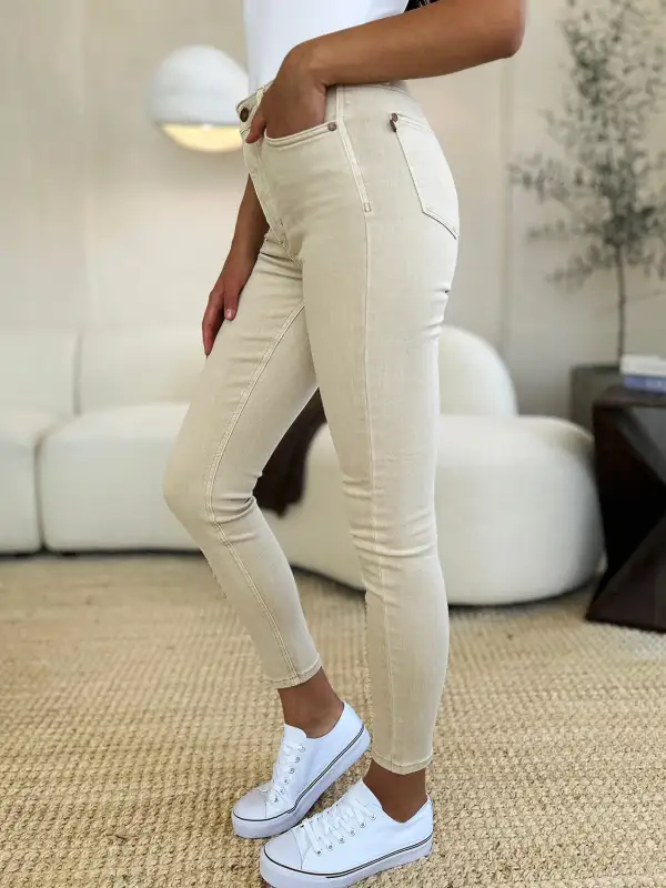 Smooth Skinny Denim Jeans