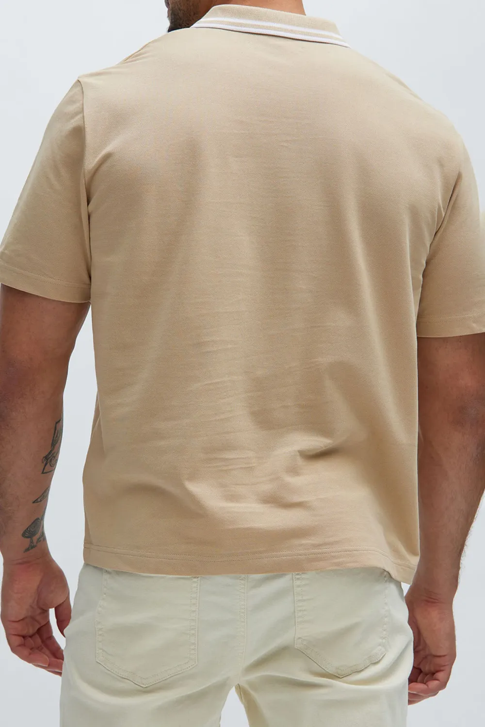 Business Style Short Sleeve Polo