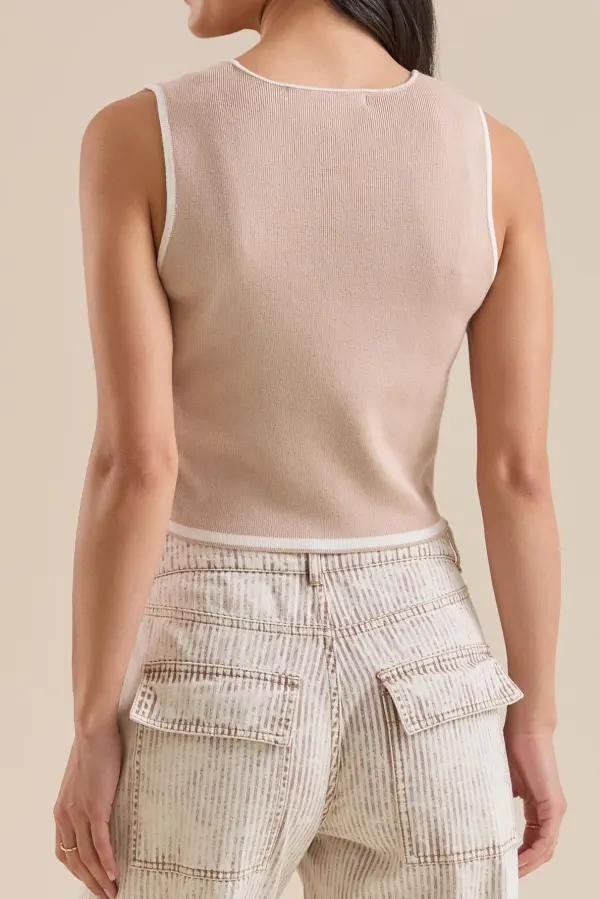 Button Up Sweater Vest