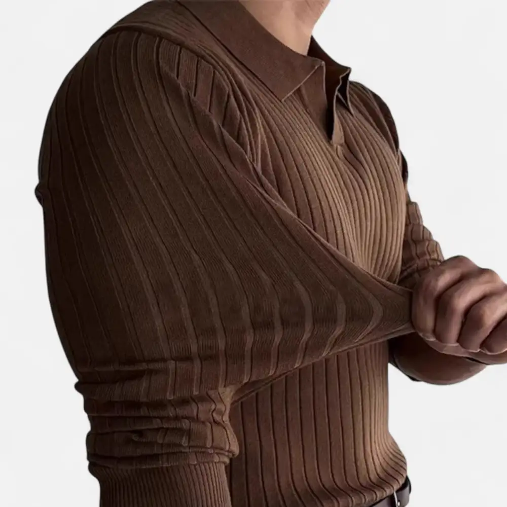 Knit Breathable Polo Shirt