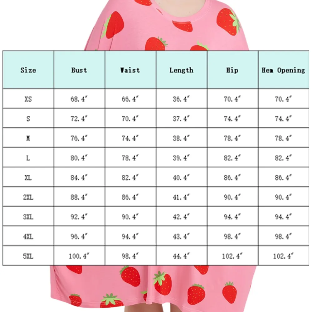 Women's Loose Plus Size Pajamas
