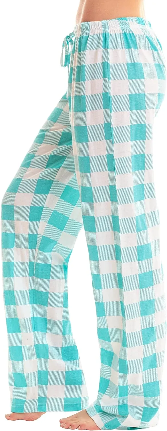 Women Pajama Pants Sleepwear Buffalo Plaid Pajamas