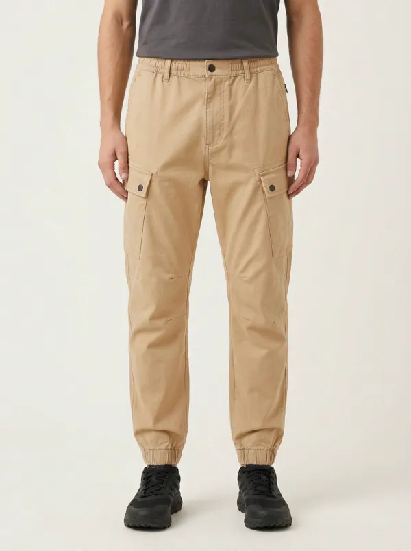 Multi-Pocket Printed Men's Cargo Pants
