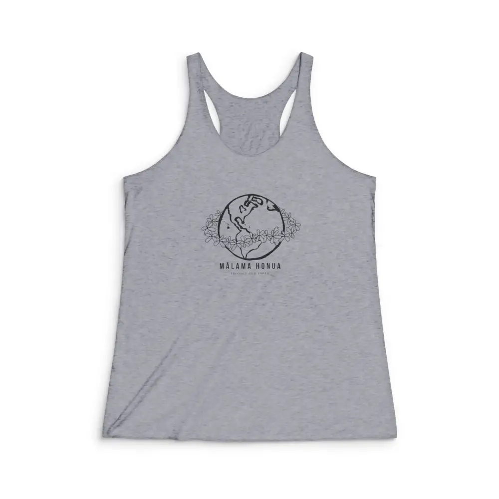 Earth Care Graphic Racerback Tank