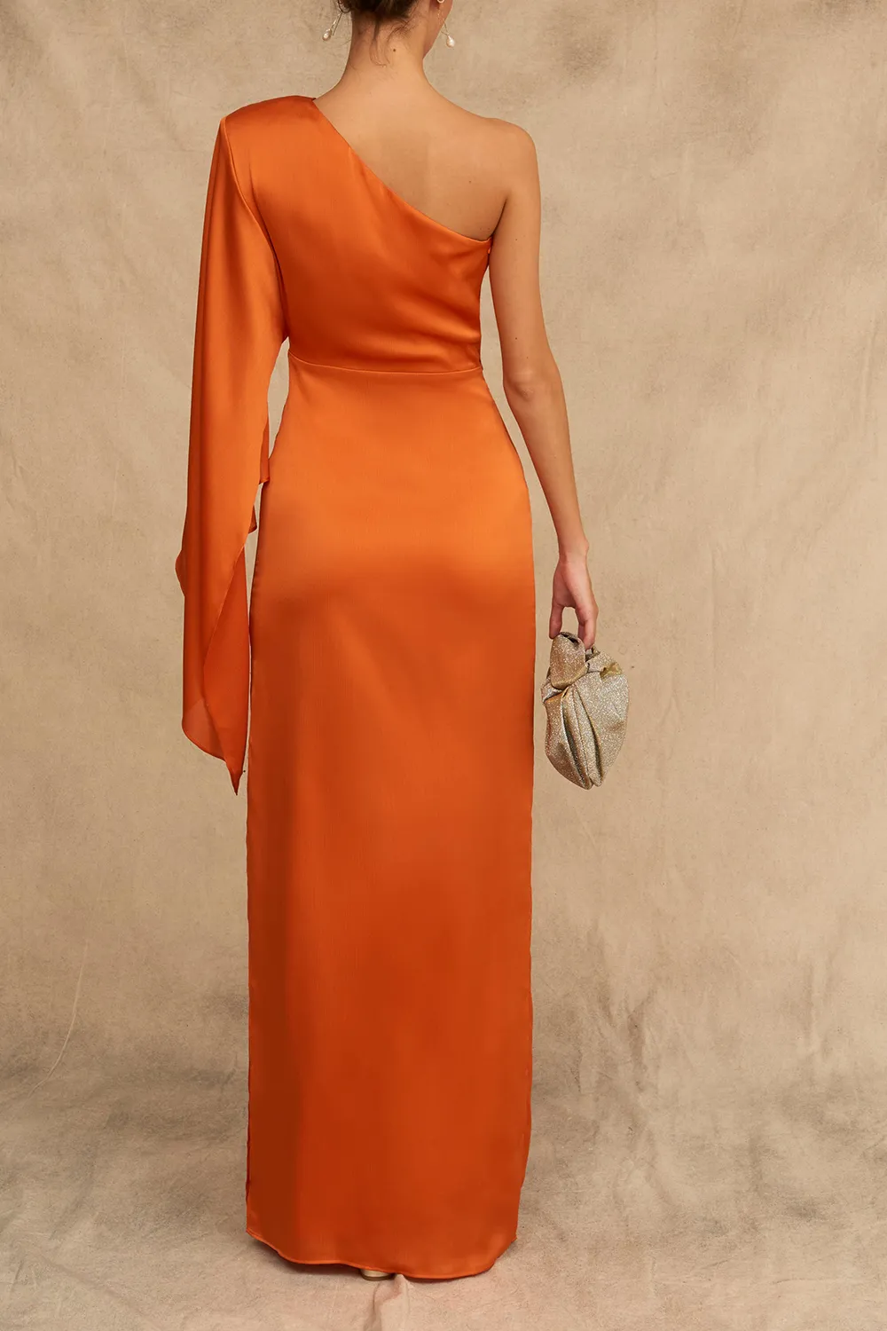 Women's Elegant one-sleeve Dress