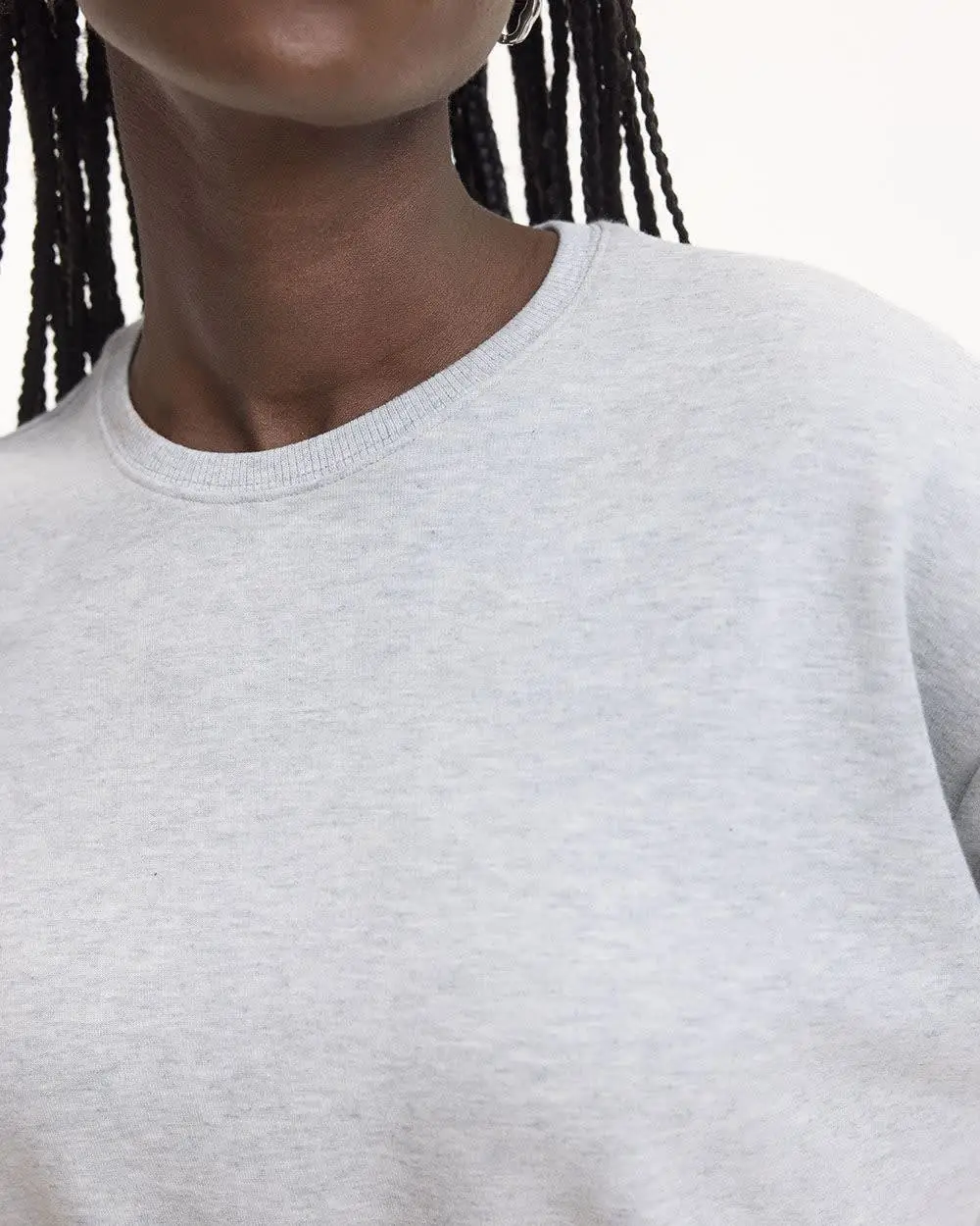 Long-Sleeve Regular Crew-Neck Sweatshirt