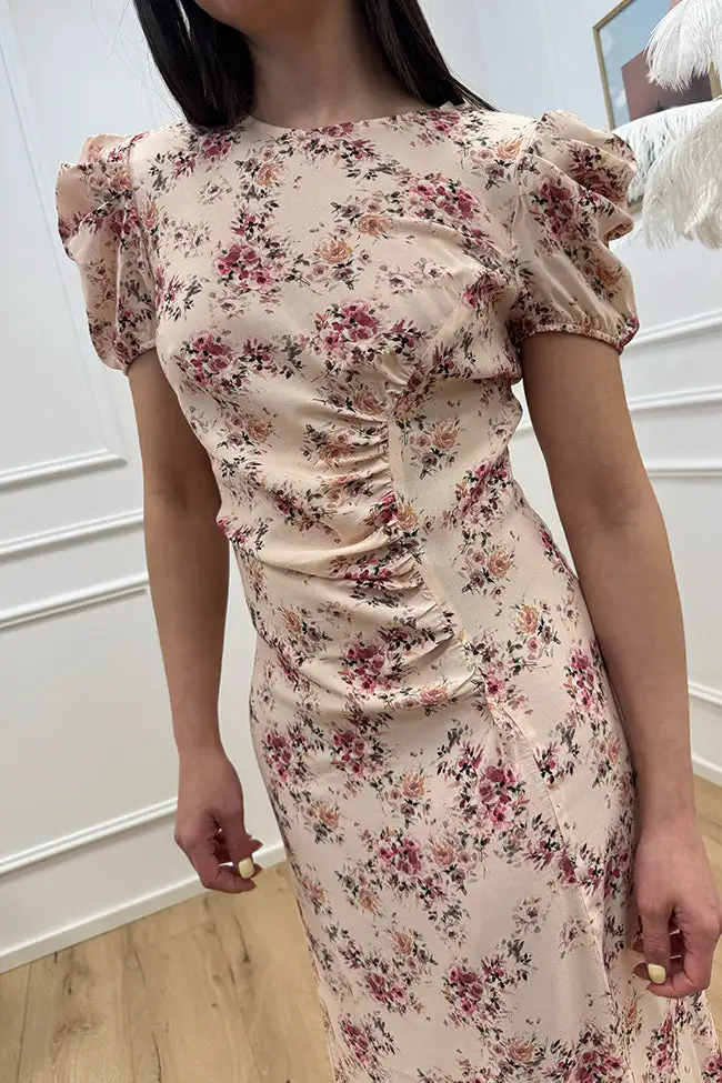 Terra Maxi Ruched Dress