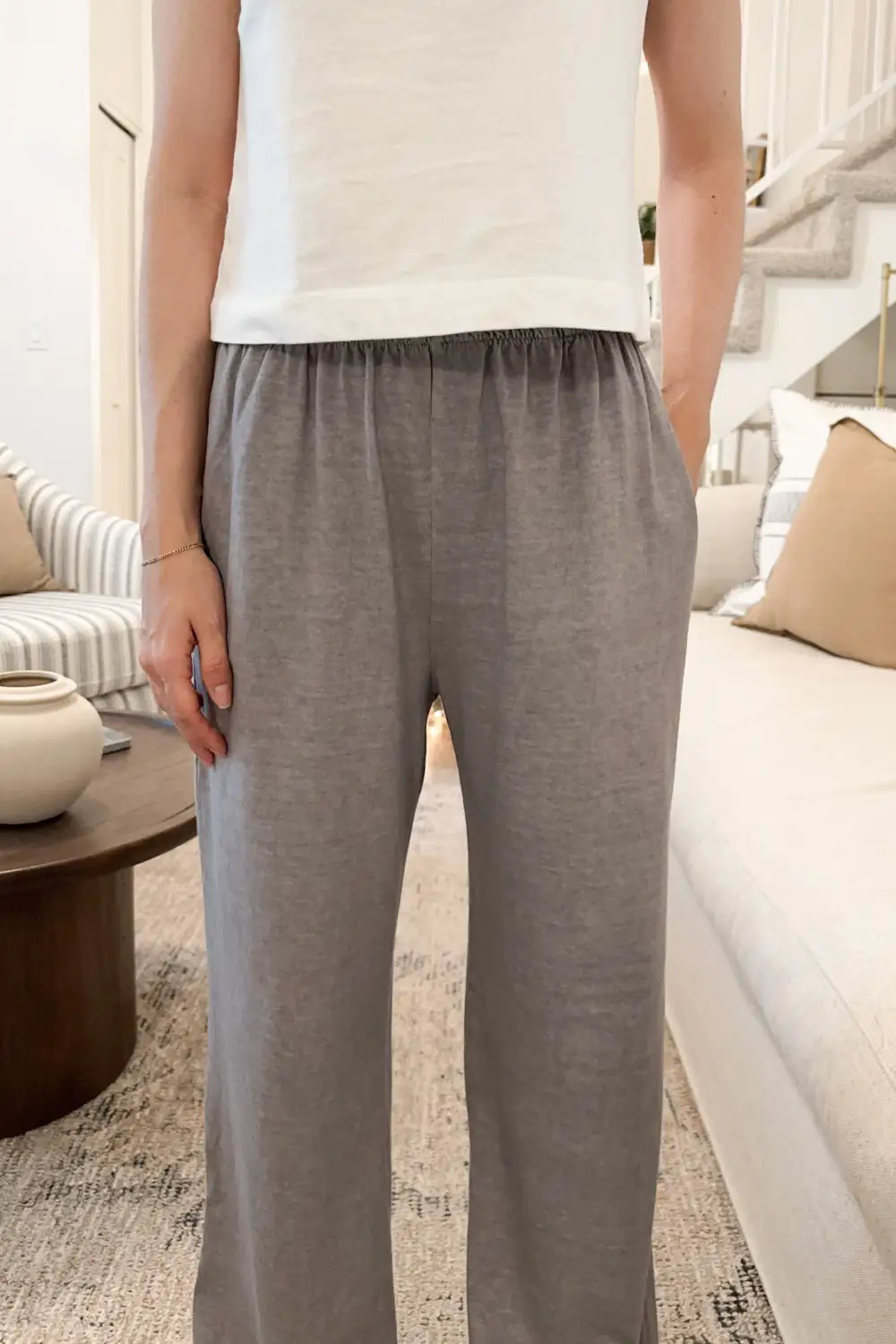 Clean Shape Soft Cotton Jogger Pants