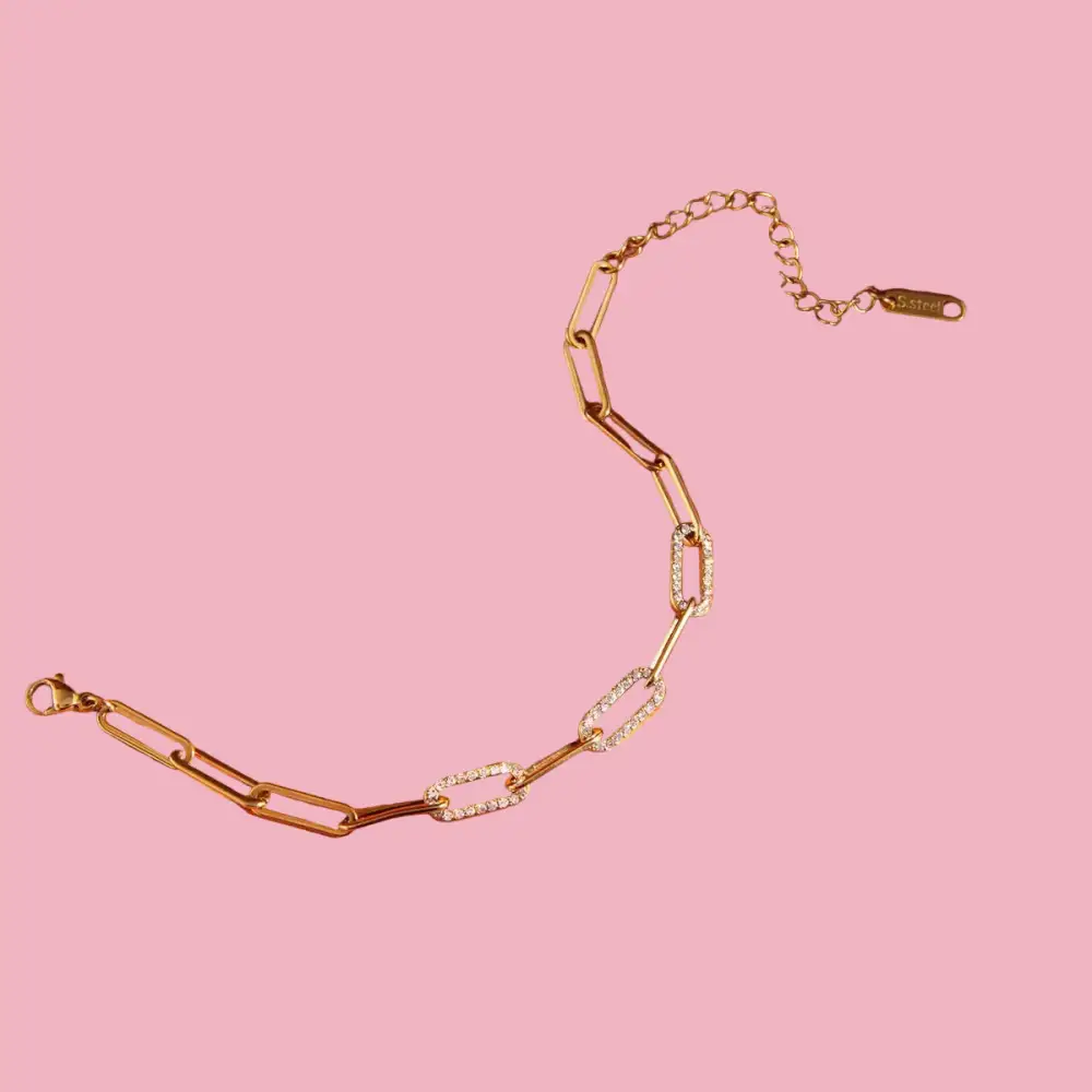 Link Zirconia Bracelet