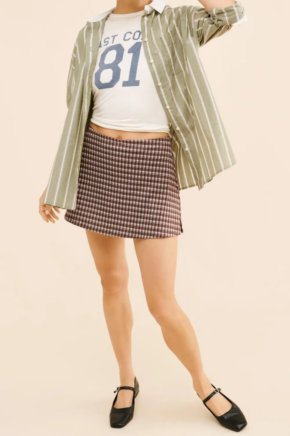 Darcy Printed Mini Skirt