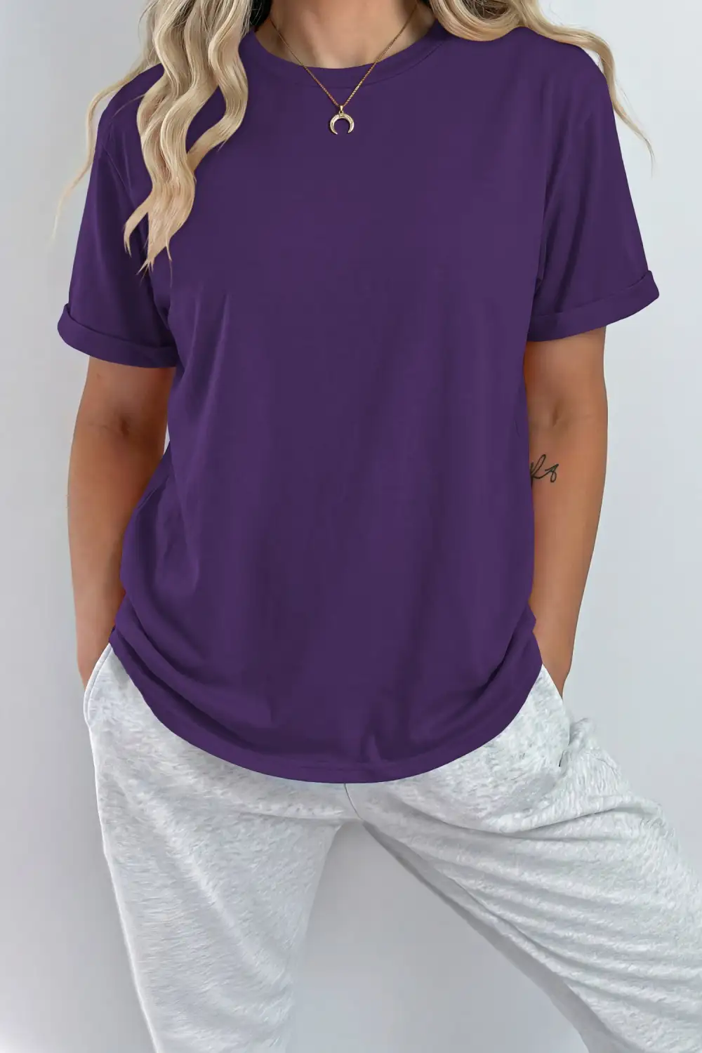 Airy Lace Casual Tee