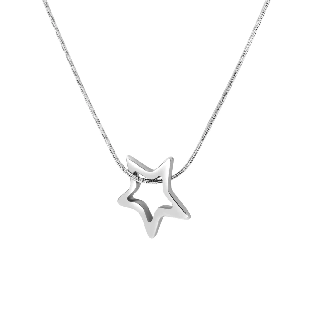 Minimalist Star Pendant Necklace