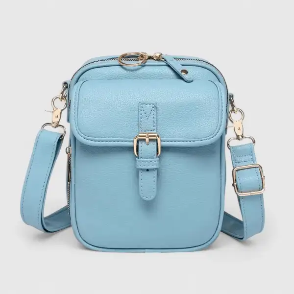 Woven Leather Crossbody Bag