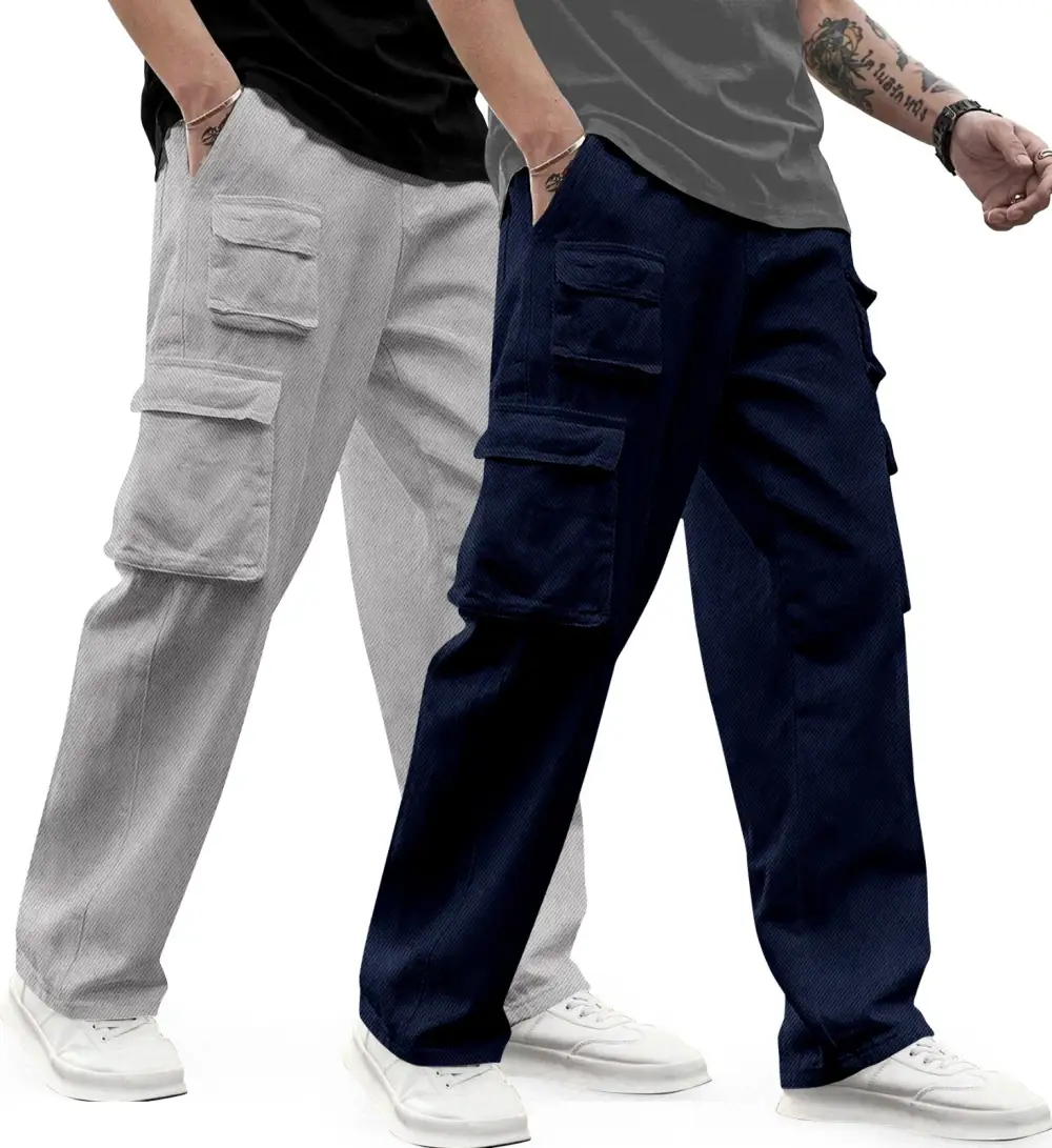 Functional Daily Cotton For Track Cargo Pants