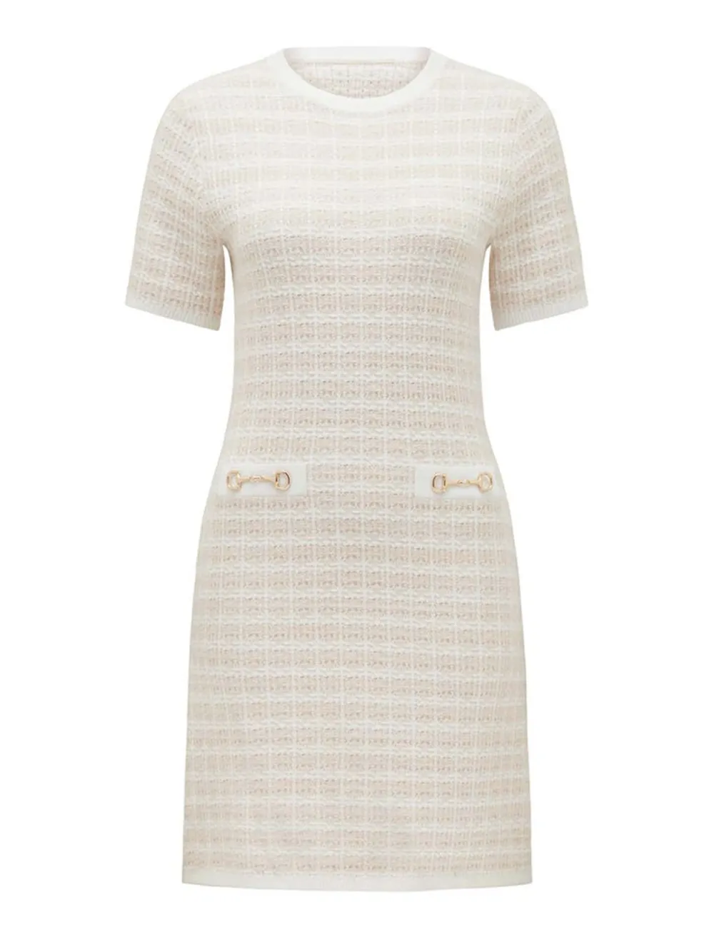 Check Mini Dress