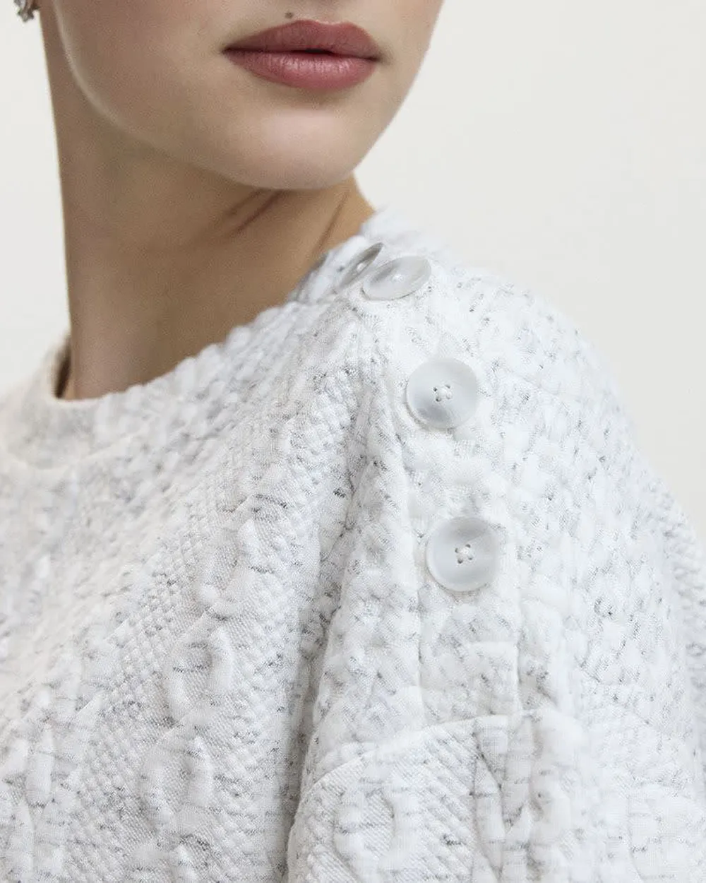 Casual Long-Sleeve Crew-Neck Sweatshirt