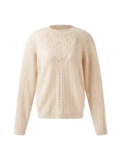 Cashmere Cable Knit Women Sweater