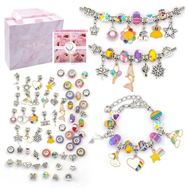 (🔥2024 BEST GIFT TO MY GRANDDAUGHTER🔥) DIY Crystal Bracelet Set🎁