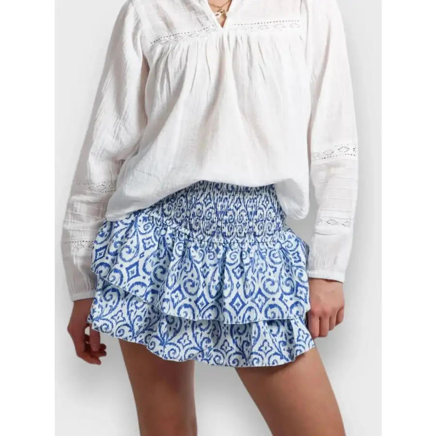 Layered Mini Skirt