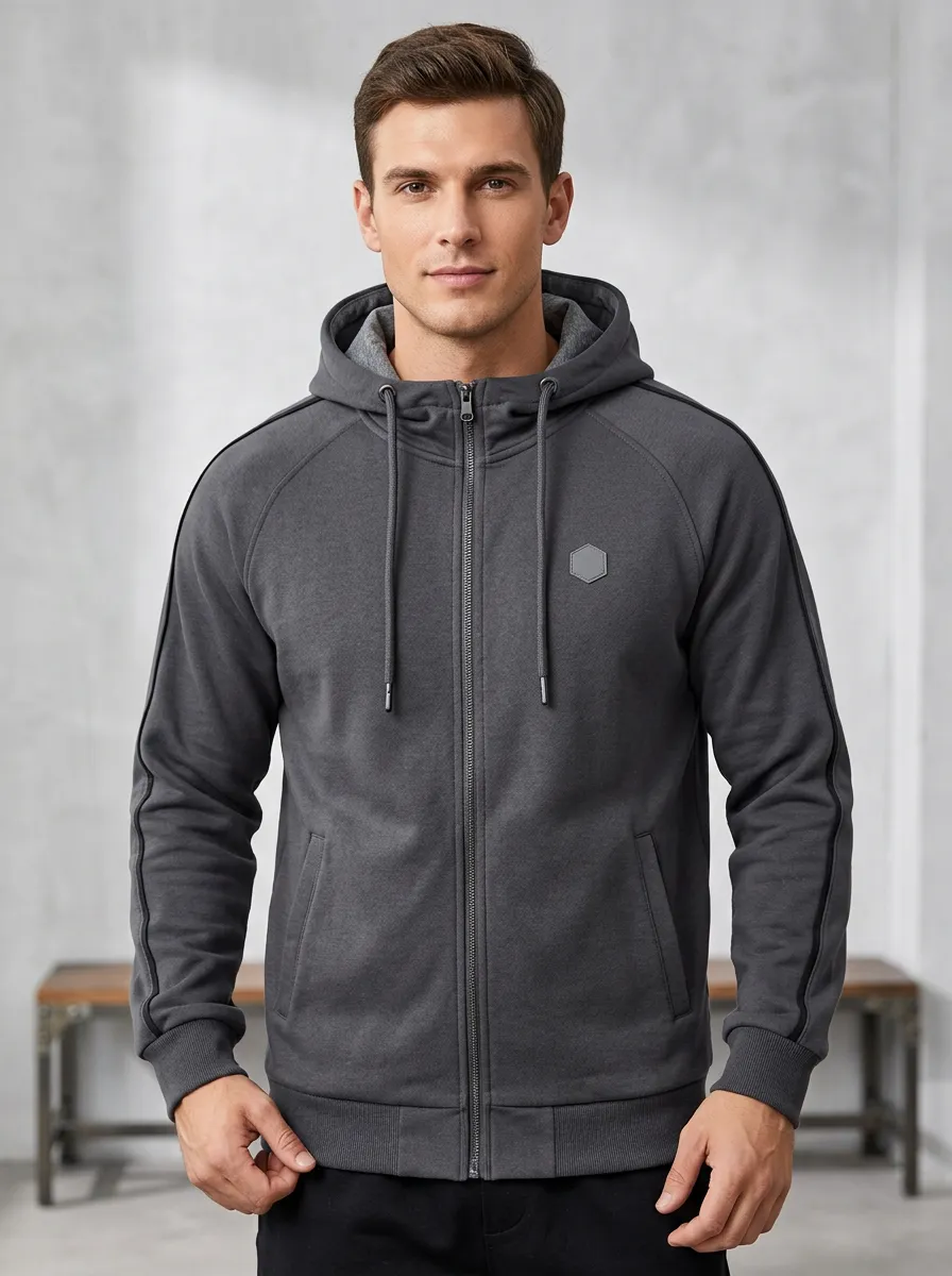 Training Zip-Up Jacket Fit Men's Sport Jacket