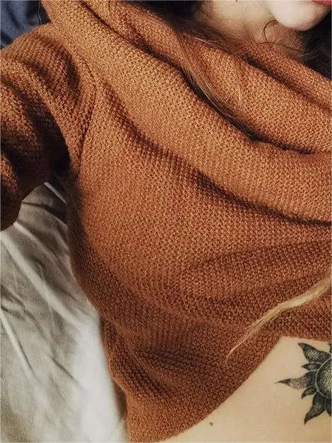 Long Sleeve Short Pullover